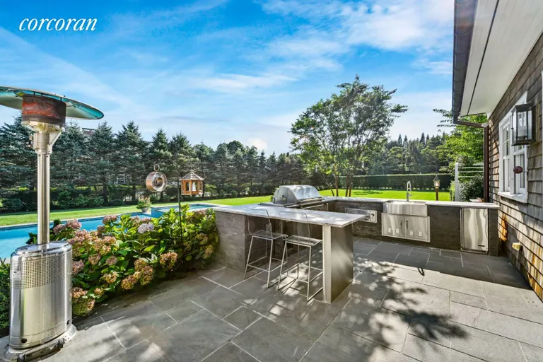 New York City Real Estate | View 1109 Head of Pond Road | Outdoor Kitchen | View 10