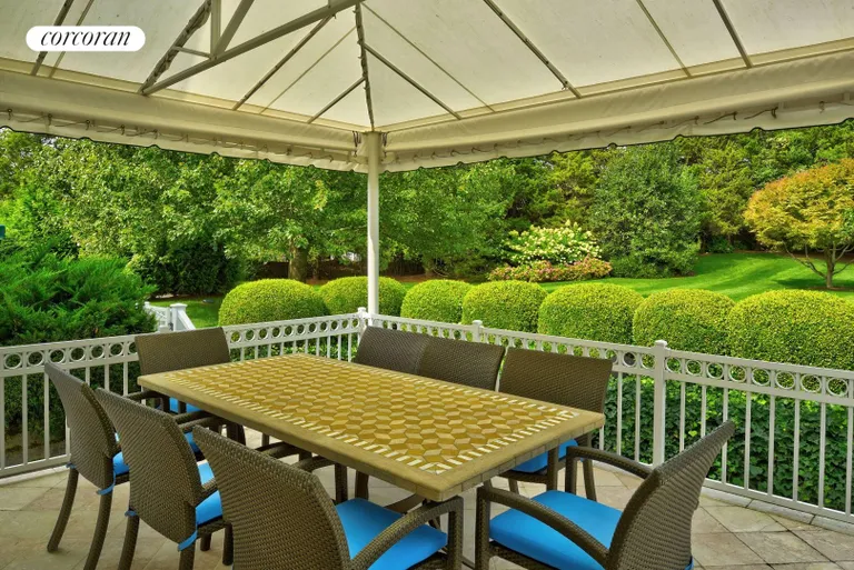 New York City Real Estate | View 21 Fordune Drive | covered dining | View 7