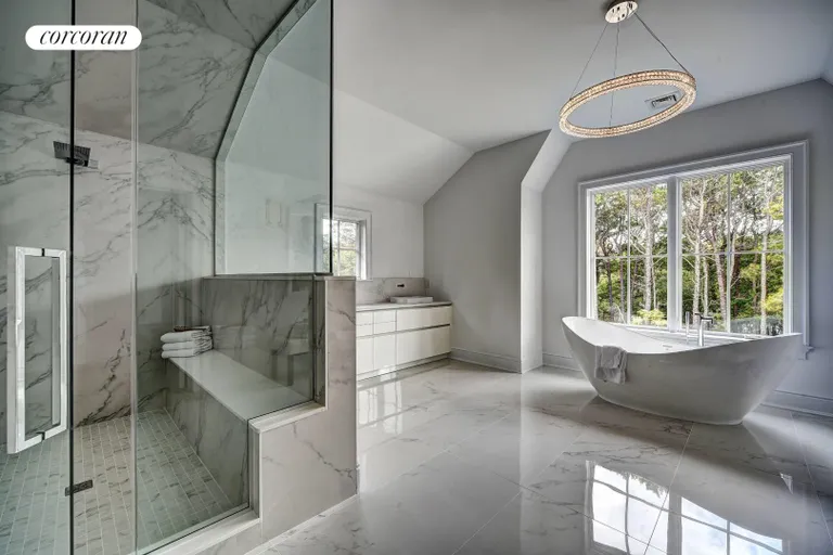 New York City Real Estate | View 12 Water Mill Heights Drive | master bathroom | View 23
