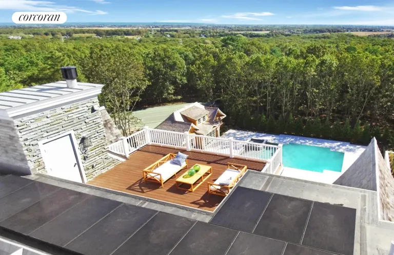 New York City Real Estate | View 12 Water Mill Heights Drive | roof deck | View 33