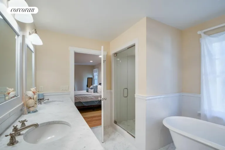 New York City Real Estate | View 36 Woodland Drive | Master bath | View 7