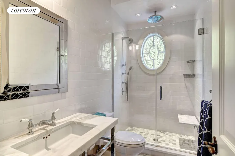 New York City Real Estate | View 47 The Circle | his master bathroom | View 18