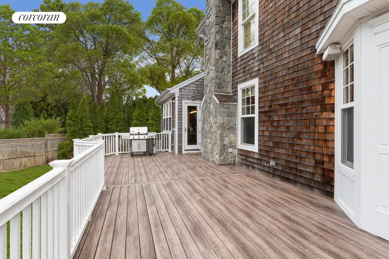 New York City Real Estate | View 106 Henry Road | Expansive Decking | View 18