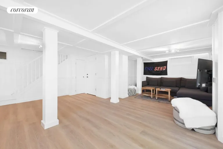 New York City Real Estate | View 76 Oak Street | Finished basement | View 18