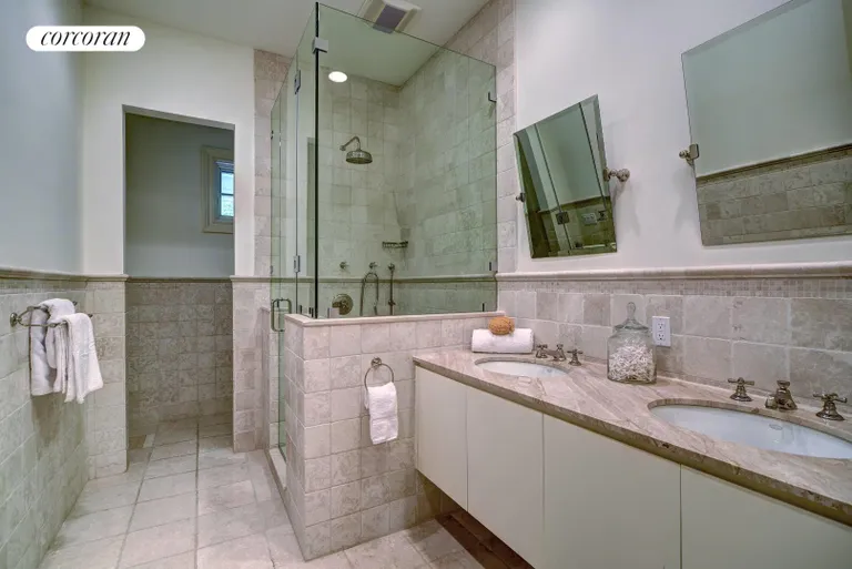 New York City Real Estate | View 138 Bluff Road | 1st floor master bathroom | View 13