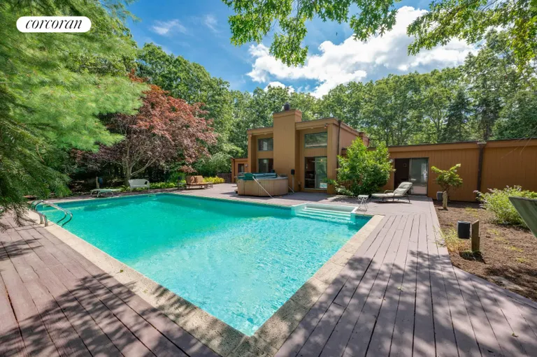 New York City Real Estate | View 62 Woodland Drive | Expansive decking | View 3