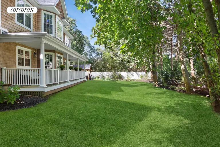 New York City Real Estate | View 1 Woodlawn Avenue | Back lawn | View 16