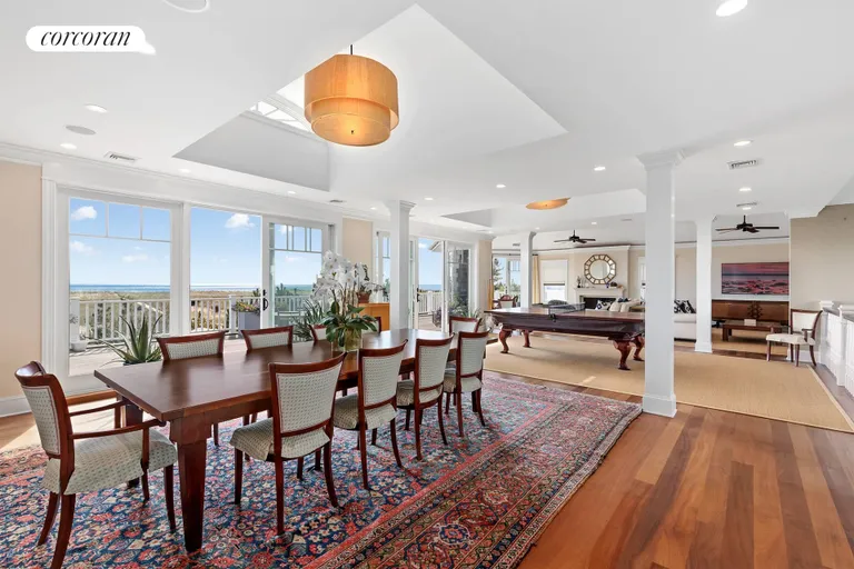New York City Real Estate | View 175 Dune Road | Dining Room | View 8