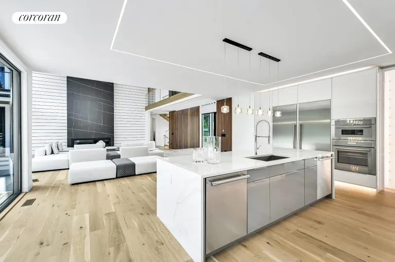 New York City Real Estate | View 390 Edge of Woods Road | Designer Kitchen | View 16