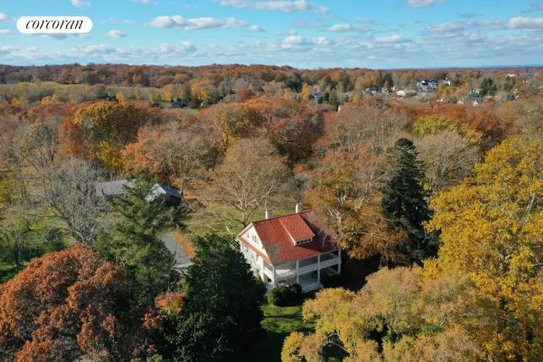 New York City Real Estate | View 151 North Ferry Road | Aerial of house and property | View 30