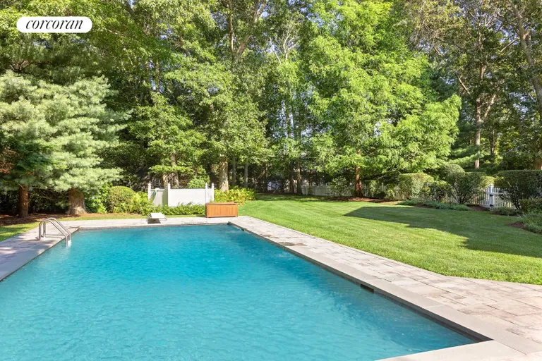 New York City Real Estate | View 6 Fish Creek Lane | Pool + Backyard | View 22