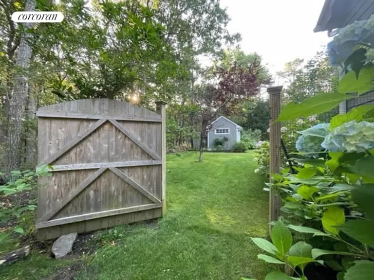 New York City Real Estate | View 45 East Gate Road | Private, Secluded Yard | View 28