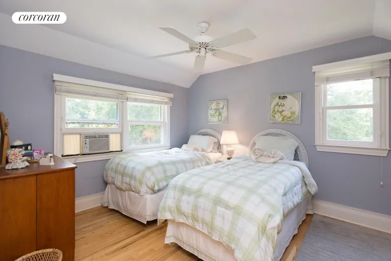 New York City Real Estate | View 79 Hildreth Lane | Second floor guest bedroom twin beds | View 16