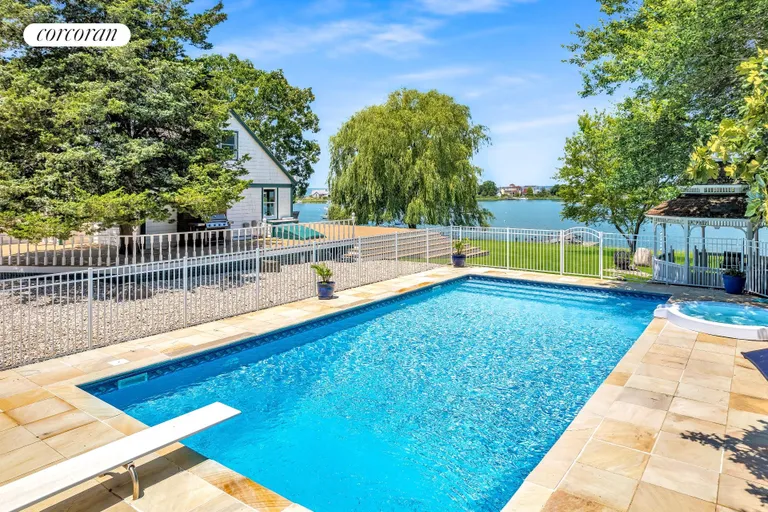 New York City Real Estate | View 120 Wooleys Drive | Heated Pool and Spa w Water Views | View 32