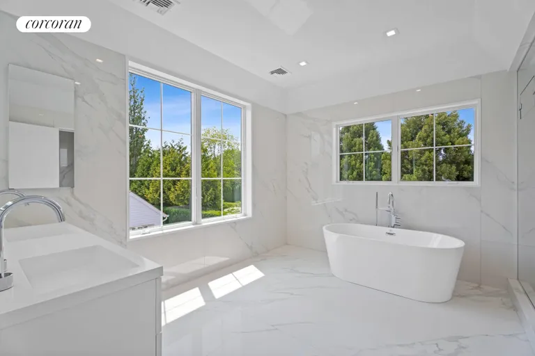 New York City Real Estate | View 144 Pulaski Street | Primary suite soaking tub | View 11