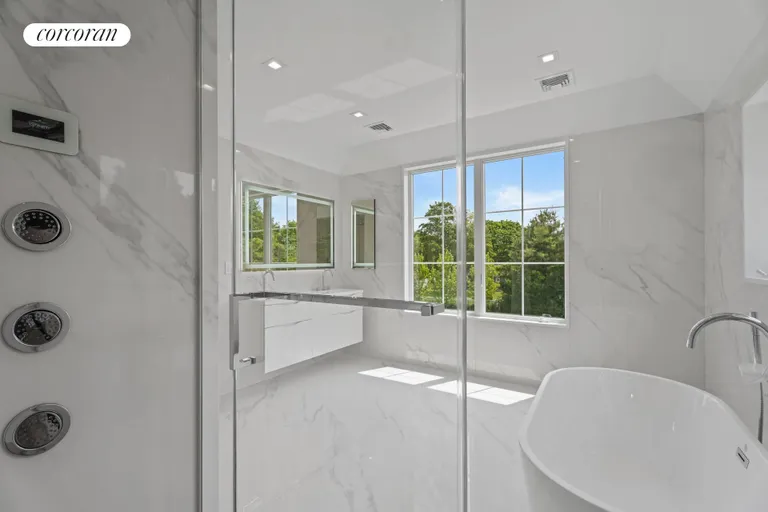 New York City Real Estate | View 144 Pulaski Street | Primary bath steam shower, heated mirror | View 22