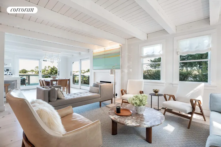 New York City Real Estate | View 6 Bluff Point Road | Superbly designed modern beach decor | View 11