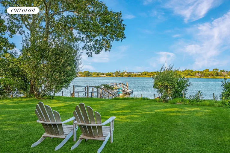 New York City Real Estate | View 6 Bluff Point Road | Private dock that can harbor a 25' boat | View 13