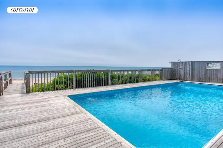 New York City Real Estate | View 40 Dune Road | Oceanfront Pool | View 15