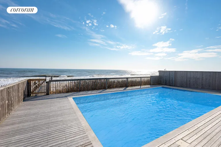 New York City Real Estate | View 40 Dune Road | Oceanfront Pool | View 17