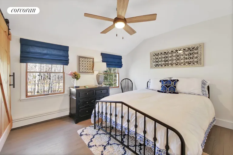 New York City Real Estate | View 161 Bridies Path | First Floor Bedroom with Queen Bed | View 11