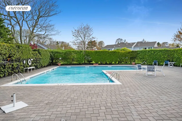 New York City Real Estate | View 520 Hampton Road, Unit 28 | Spring View of Pool | View 30