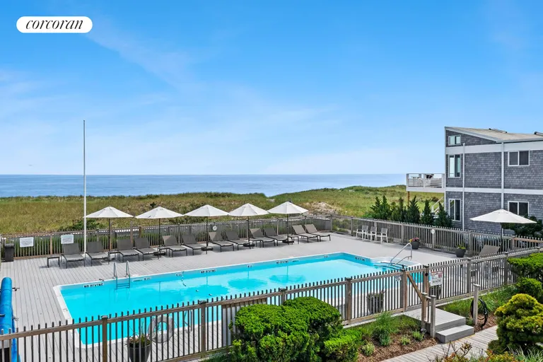 New York City Real Estate | View 539 Dune Road Units 3 & 4 | Heated Complex Pool | View 19