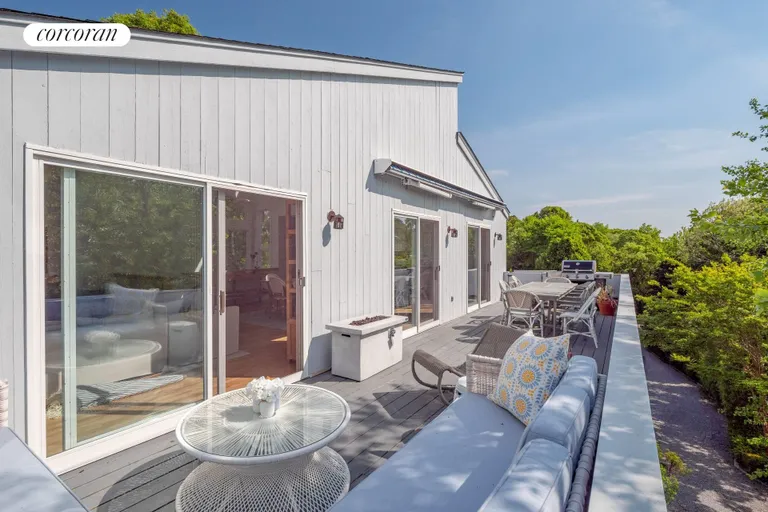 New York City Real Estate | View 14 Farragut Road | upper level outdoor living | View 14
