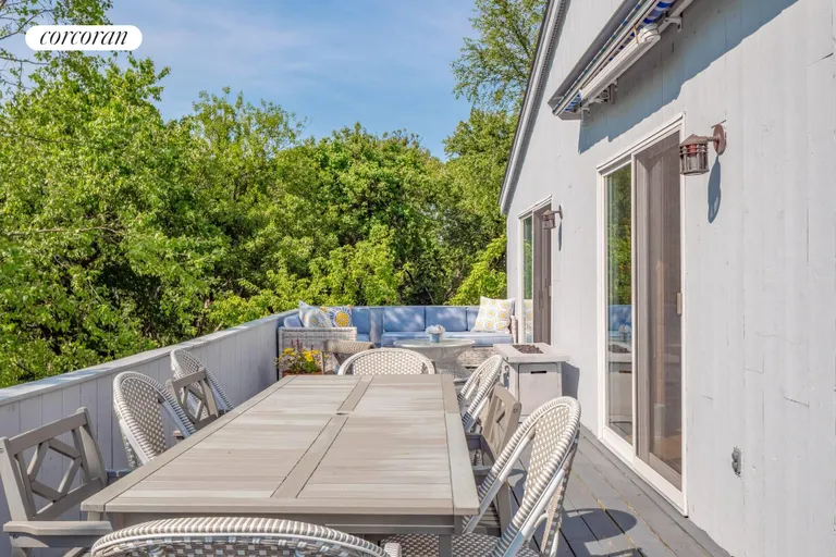 New York City Real Estate | View 14 Farragut Road | dining alfresco | View 15