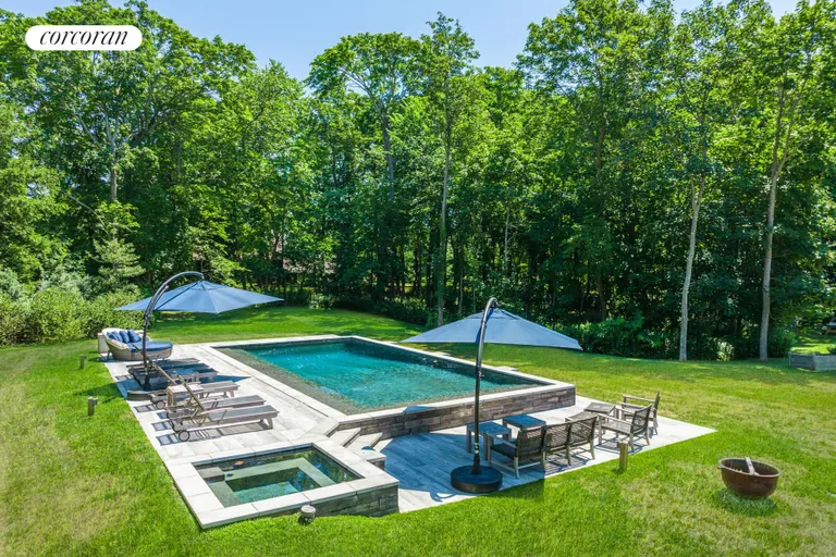 New York City Real Estate | View 215 Colony Road | Pool & Spa | View 7