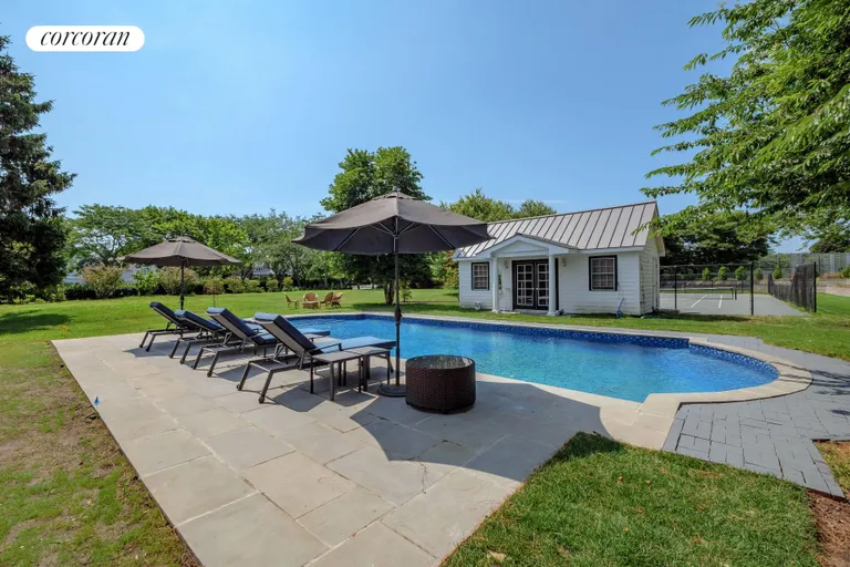 New York City Real Estate | View 131 Flying Point Road | Gunite Pool | View 30