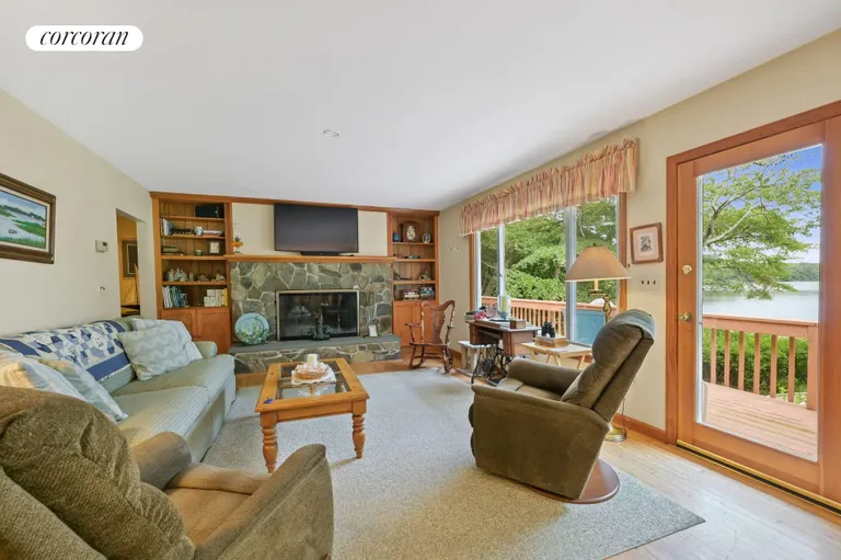 New York City Real Estate | View 191 Big Fresh Pond Road | Wood Burning Fireplace | View 8