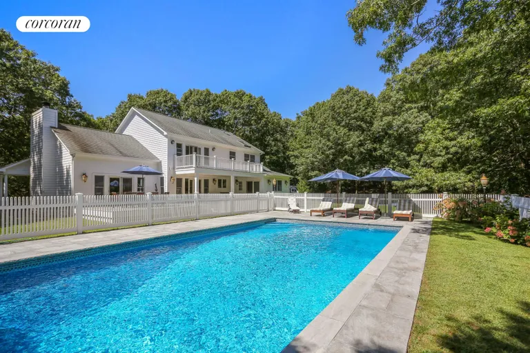 New York City Real Estate | View 3 Mountain Laurel Lane | Large Heated Pool with Bluestone Decking | View 2