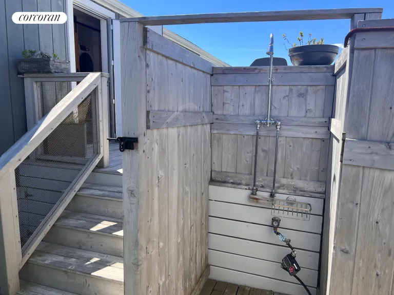 New York City Real Estate | View 100 Deforest Road, Unit 406 | Outdoor shower | View 14
