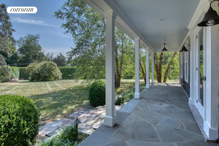 New York City Real Estate | View 119 & 121 South Midway Road | covered front porch | View 4