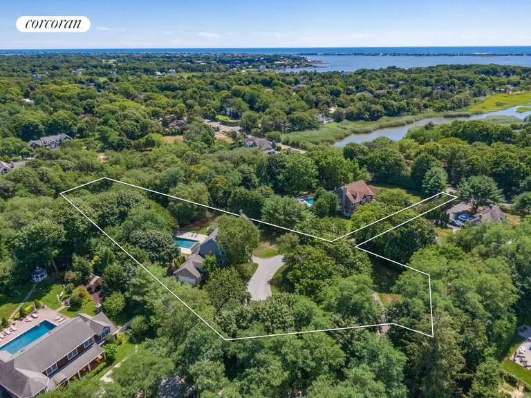 New York City Real Estate | View 4 Hidden Pond Lane | Ariel of Property | View 27