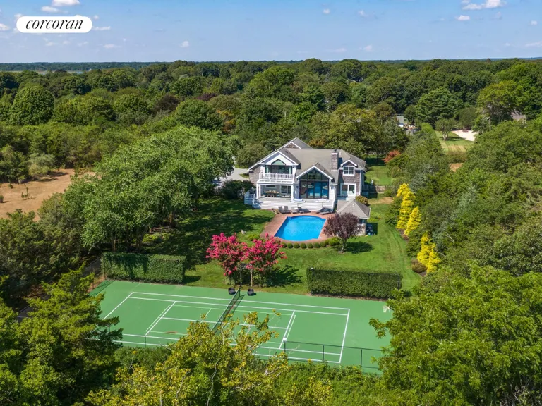 New York City Real Estate | View 18 Remsen Lane | Tennis and Pool | View 32