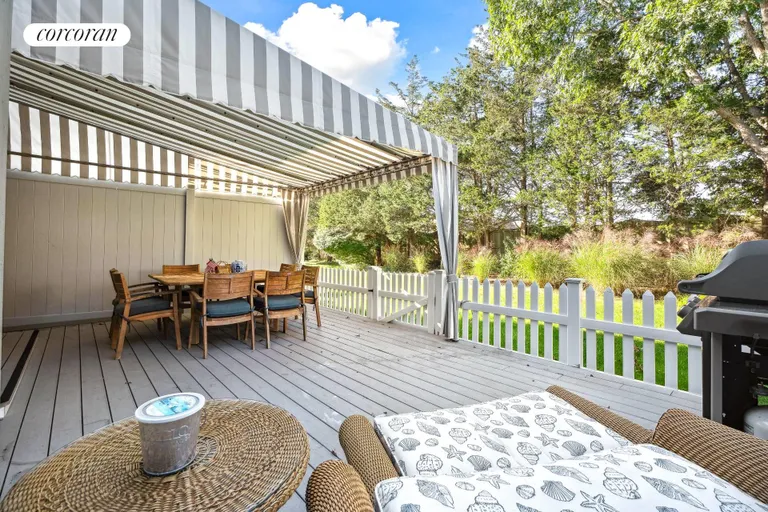 New York City Real Estate | View 10 Brittany Lane | Private Back Deck | View 22