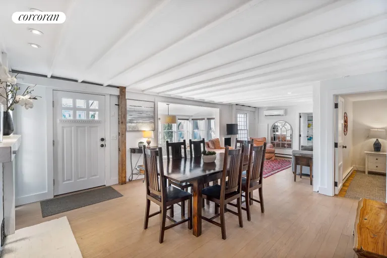 New York City Real Estate | View 10 Beach Lane | Dining Area & Family Room | View 3