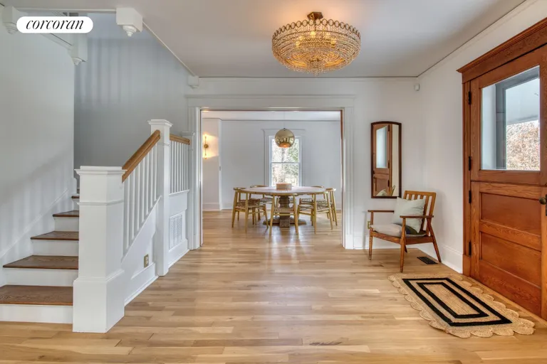 New York City Real Estate | View 151 North Ferry Road | Entry hall and dining room | View 4