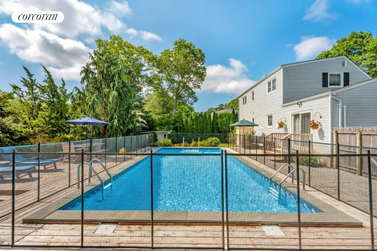 New York City Real Estate | View 6 Heather Drive | Pool with Removable Fence | View 26