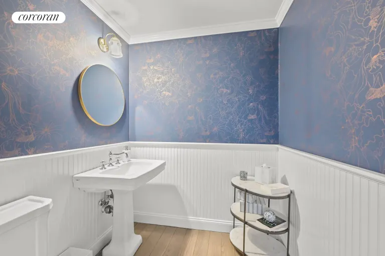 New York City Real Estate | View 245 Oneck Lane | First Floor Powder Room | View 12