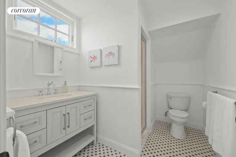 New York City Real Estate | View 245 Oneck Lane | Full Hall Bath | View 21