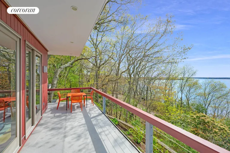 New York City Real Estate | View 10 Serpentine Drive | Water View Deck | View 10