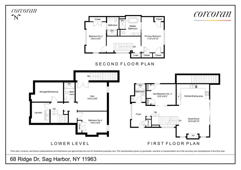 New York City Real Estate | View 68 Ridge Drive | Floor plans | View 33