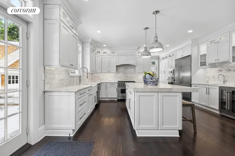 New York City Real Estate | View 24 Seely Lane | Carrera Marble Countertops | View 8
