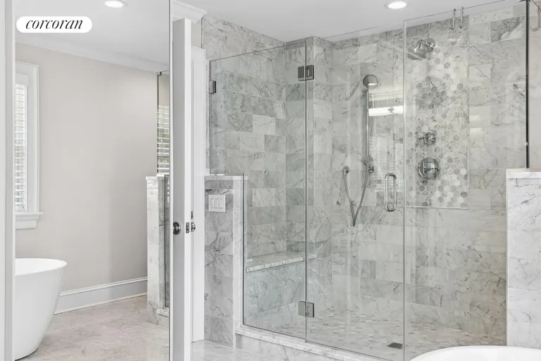 New York City Real Estate | View 24 Seely Lane | Primary Shower | View 19
