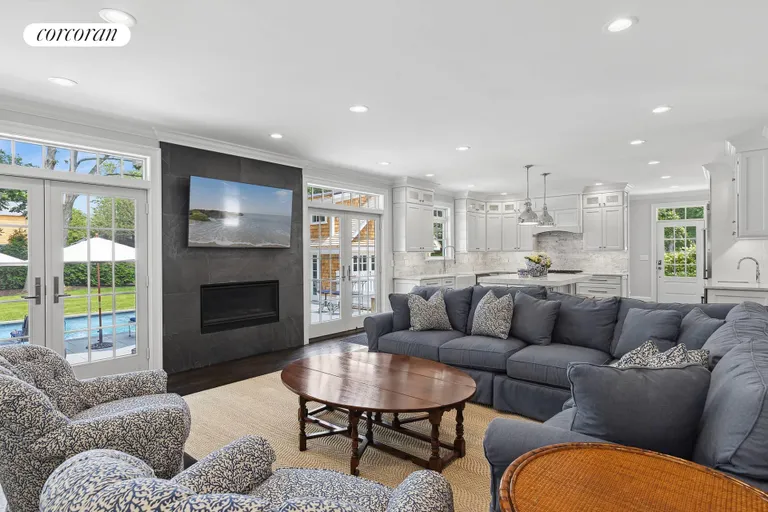 New York City Real Estate | View 24 Seely Lane | Open Floor Plan For Indoor/Outdoor | View 5