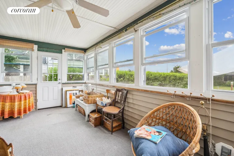 New York City Real Estate | View 65 Inlet Road West | Enclosed Back Porch First Floor | View 17