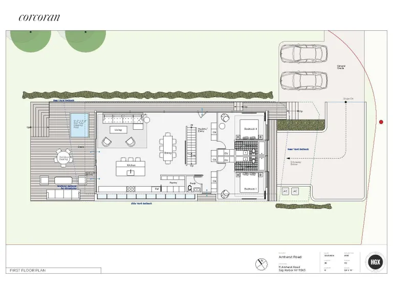 New York City Real Estate | View 11 Amherst Road | Proposed 1st Floor | View 3